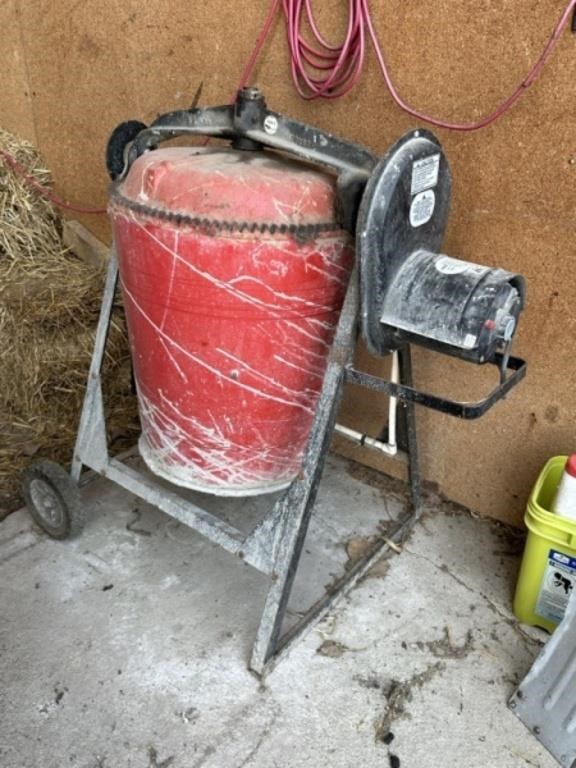 Red Lion Electric Cement Mixer