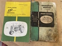 2 John Deere Operator Manuals