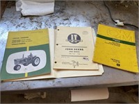 Lot of John Deere 2510 Manuals