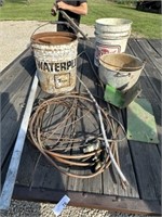 Scrap Copper, Buckets and Pails