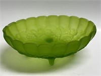 Frosted Green Fruit Bowl