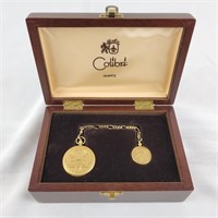 Calibri $20 Gold Coin Pocket Watch & Box