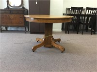 Nice Antique table on wheels