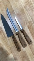 Vintage Russel kitchen knives