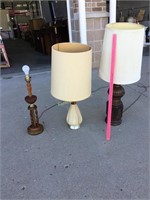 3 untested lamps