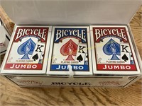 Bicycle Jumbo playing cards 12- pack