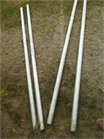 4 pieces of stainless pipe
