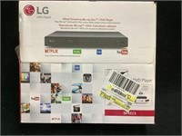 LG Wired Streaming/Blu-Ray/DVD Player