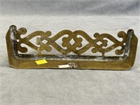 19C Wall Fretwork Brass Remnant