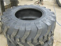 Set of 19.5L24 Backhoe Tires