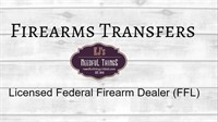 Firearms Transfers - We Are A Licensed Ffl Dealer