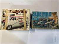 MPC BLUE MAX FUNNY CAR & MPC DODGE VAN MODEL