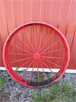 44" x 6" metal wheel