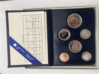 Canada 1983 Specimen Coin Set in Hard Case. This