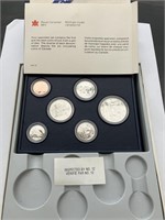 Canada 1981 Specimen Coin Set in Hard Case. This