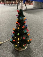VINTAGE CERAMIC CHRISTMAS TREE (1FT TALL)
