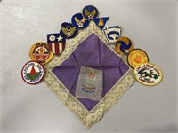 BOY SCOUT AND MILITARY PATCHES