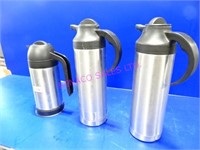 LOT, 3 PCS S/S INSULATED DRINK HOLDER