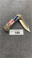 American Flag Pocket Knife