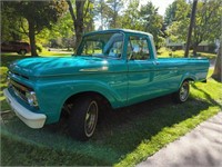 1961 FORD F-100 UNIBODY PICK UP TRUCK