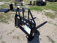 UNUSED 2023 Mower King 48 In. Skid Steer Forks