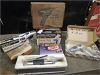 ASSORTED PNEUMATIC TOOLS AND ELECTRIC TOOL