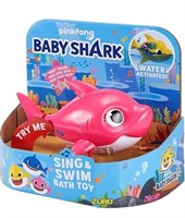 ($32) Baby Shark Battery-Powered Sing and Swim Bat