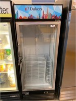 Dukers Single Glass Door Refrigerator
