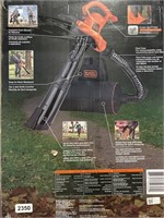 BLACK AND DECKER CORDED BLOWER/VAC/MOLCHER
