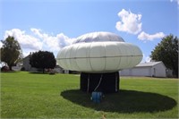 COMMERCIAL SIZE INFLATABLE SPACE SHIP - 20' X 24':