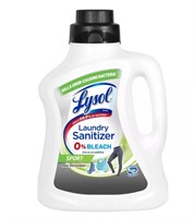 2PK Lysol Laundry Sanitizer Sport 0% Bleach