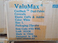 (28) Boxes 4702WHL Coolback Coveralls