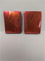 2 Pokemon Scarlet TCG Card sleeve packs