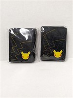 2 Pokemon 25th Celebrations TCG Card Sleeves