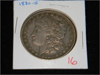 1880-S Morgan $1