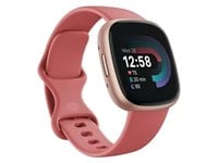 Fitbit, Versa 4 Smartwatch, Copper Rose Aluminum w