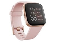 Fitbit, Versa 2 Smartwatch, Copper Rose with Petal
