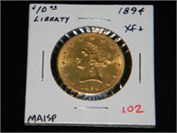 1894 Gold $10 Liberty XF+ ***