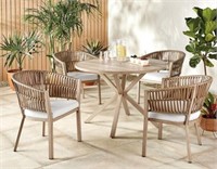 hometrends Dune Dining Set, 9 piece includes 4 Cha