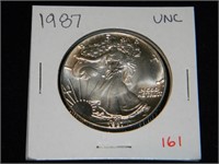 1987 Am. Silver Eagle UNC.