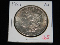 1921 Morgan $1 AU