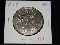 2013 American Silver Eagle UNC.