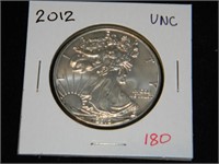 2012 American Silver Eagle UNC.