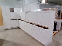 30" Aspen White Kitchen Cabinets