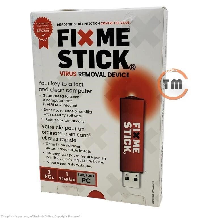 FixMeStick 1 Year 3 PC Flash Drive for Windows (FM
