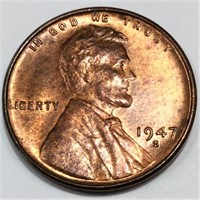 1947-S Lincoln Wheat Cent Penny Uncirculated