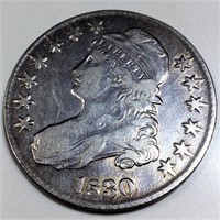 1830 Capped Bust Half Dollar High Grade