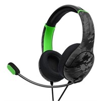 PDP AIRLITE Wired Headset: Neon Carbon For Xbox Se