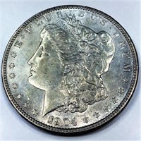 1904 Morgan Silver Dollar Uncirculated