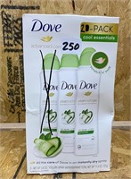 Dove Advanced Care 2pk, Dry Spray, New